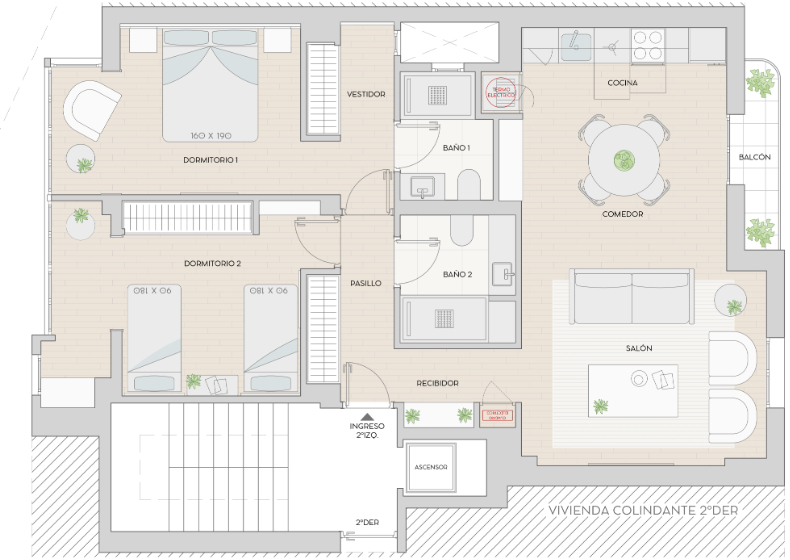 Petit Appartement en vente à Madrid