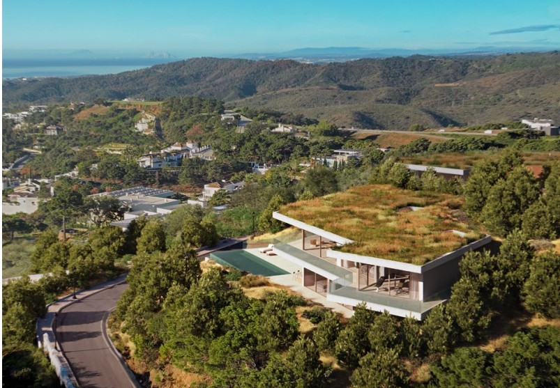 Boasting open view towards the sea