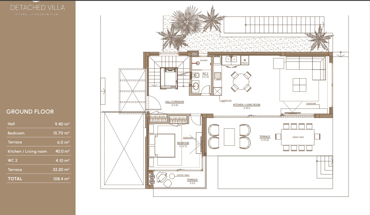 Last villa available MARBELLA GOLDEN MILE