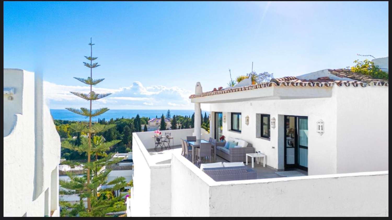 Apartamento en la Milla de Oro, Coto Real: Vistas al Mar y a La Concha, Marbella