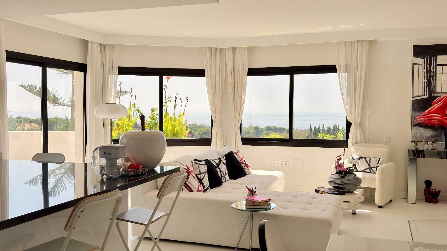 Apartamento en la Milla de Oro, Coto Real: Vistas al Mar y a La Concha, Marbella