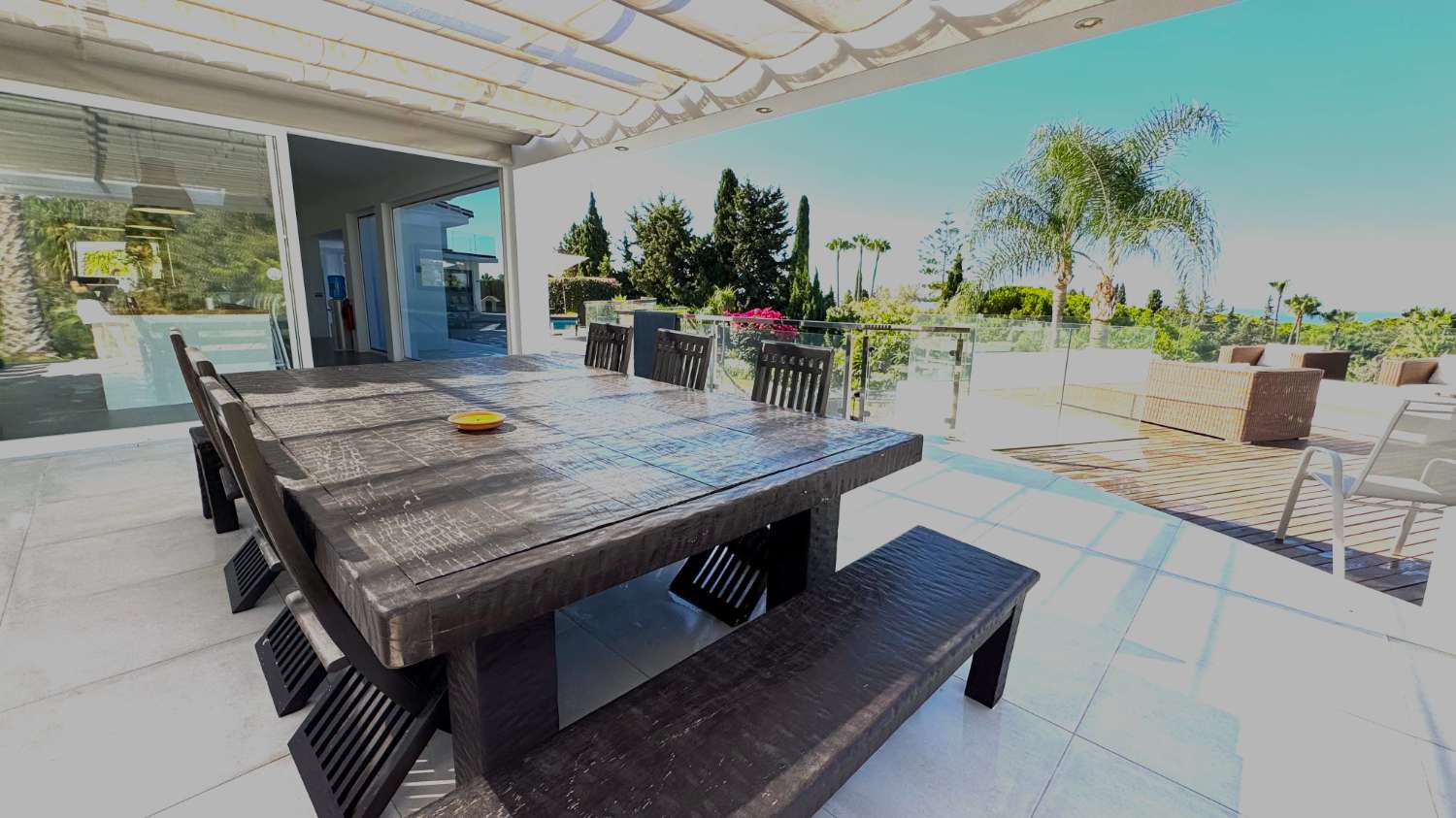 Villa Excepcional con Vistas Panorámicas al Mar — Hacienda Las Chapas