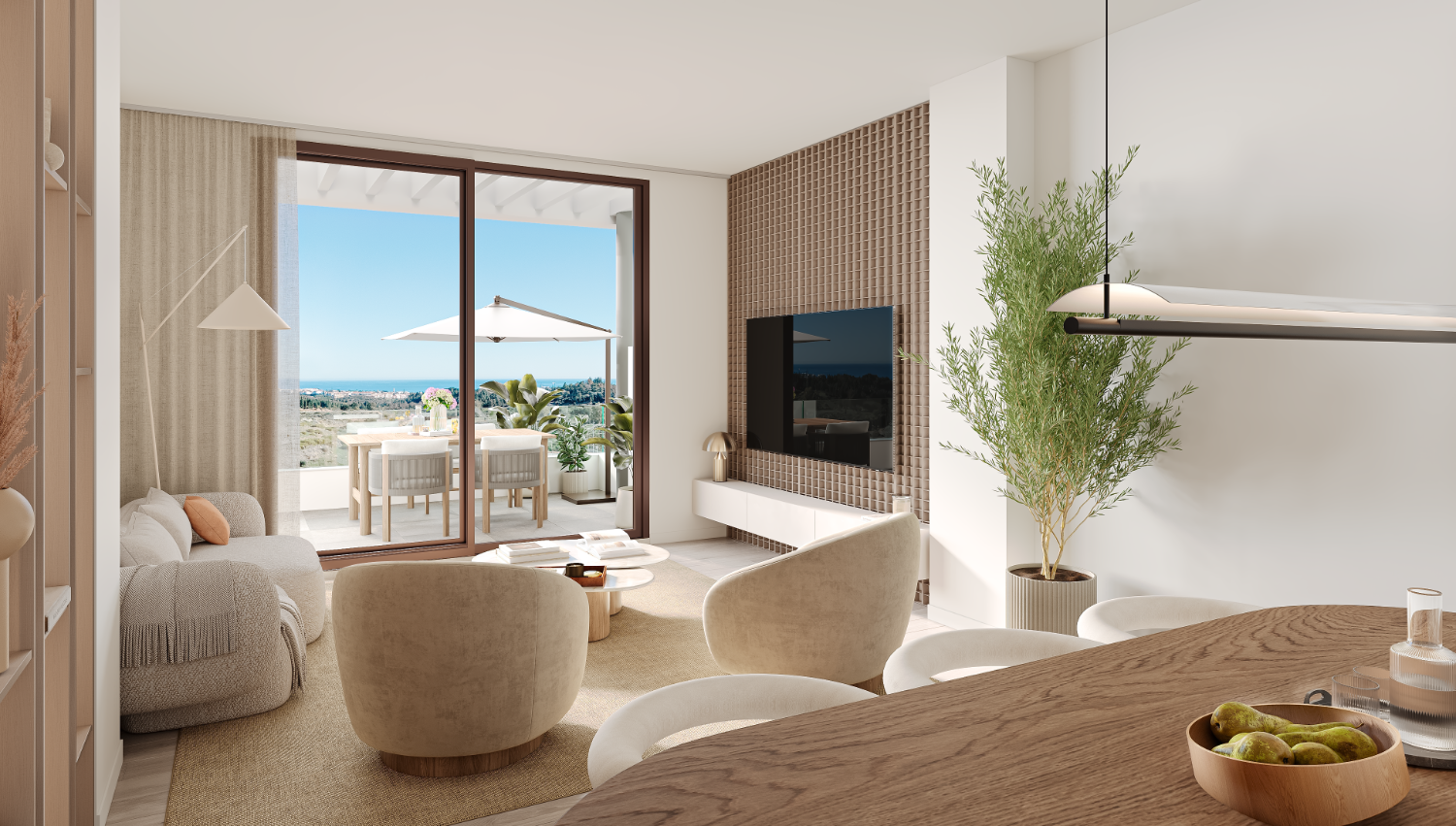 Apartamento en Residencial BALANCE SLOW LIVING HOMES en MIJAS, Málaga