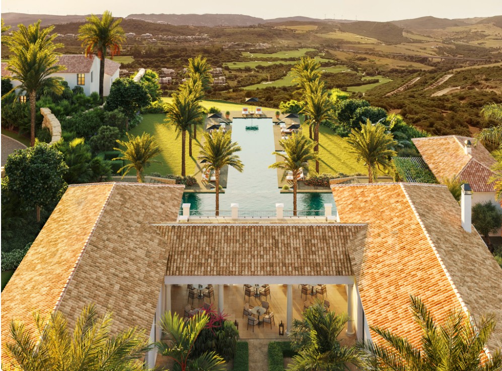 Un pueblo blanco andaluz cerca de Casares