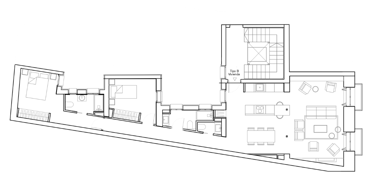 Piso en venta en Las Salesas, Justicia, Madrid