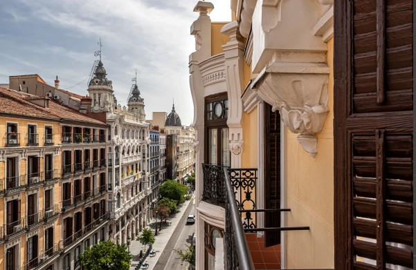 Mayor Street Madrid near Puerta del Sol