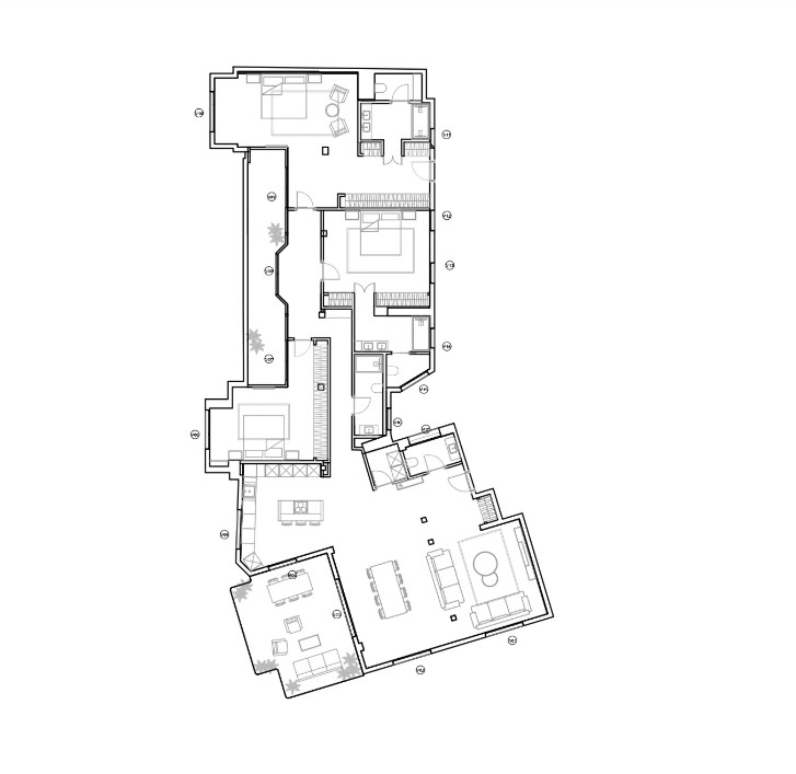 Ático reformado en el Barrio de Salamanca General Pariñas, Madrid