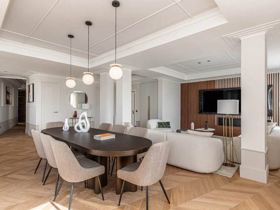 Ático reformado en el Barrio de Salamanca General Pariñas, Madrid