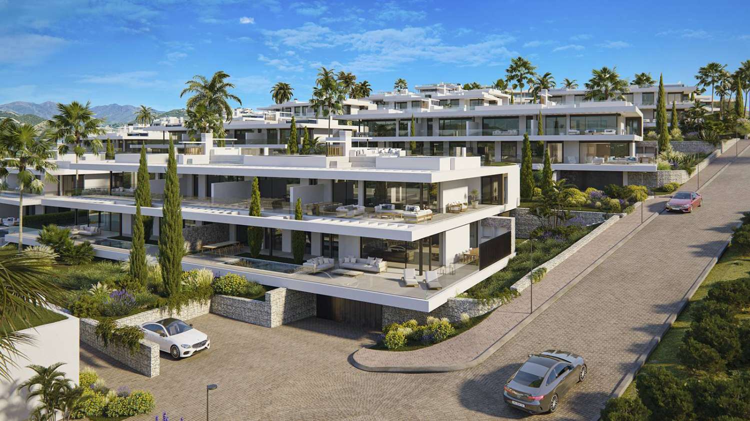 Apartamentos y Villas de 3, 4 ,y 5 dormitorios , en Marbella este ,