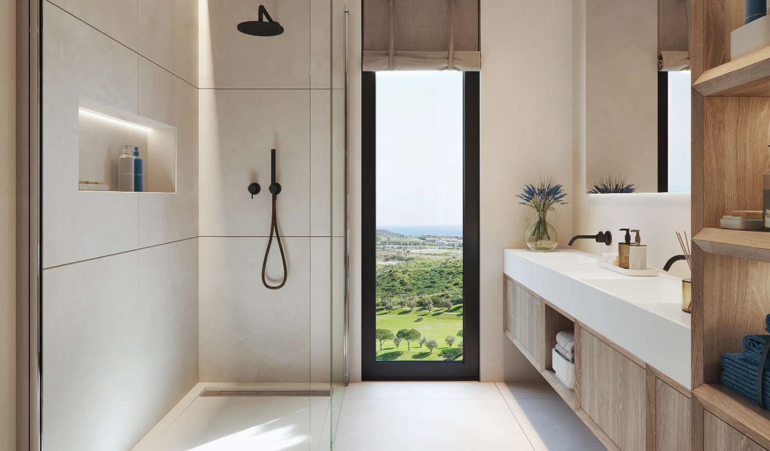 Ático en la Cala de Mijas con vistas panorámicas  al mar Mediterráneo