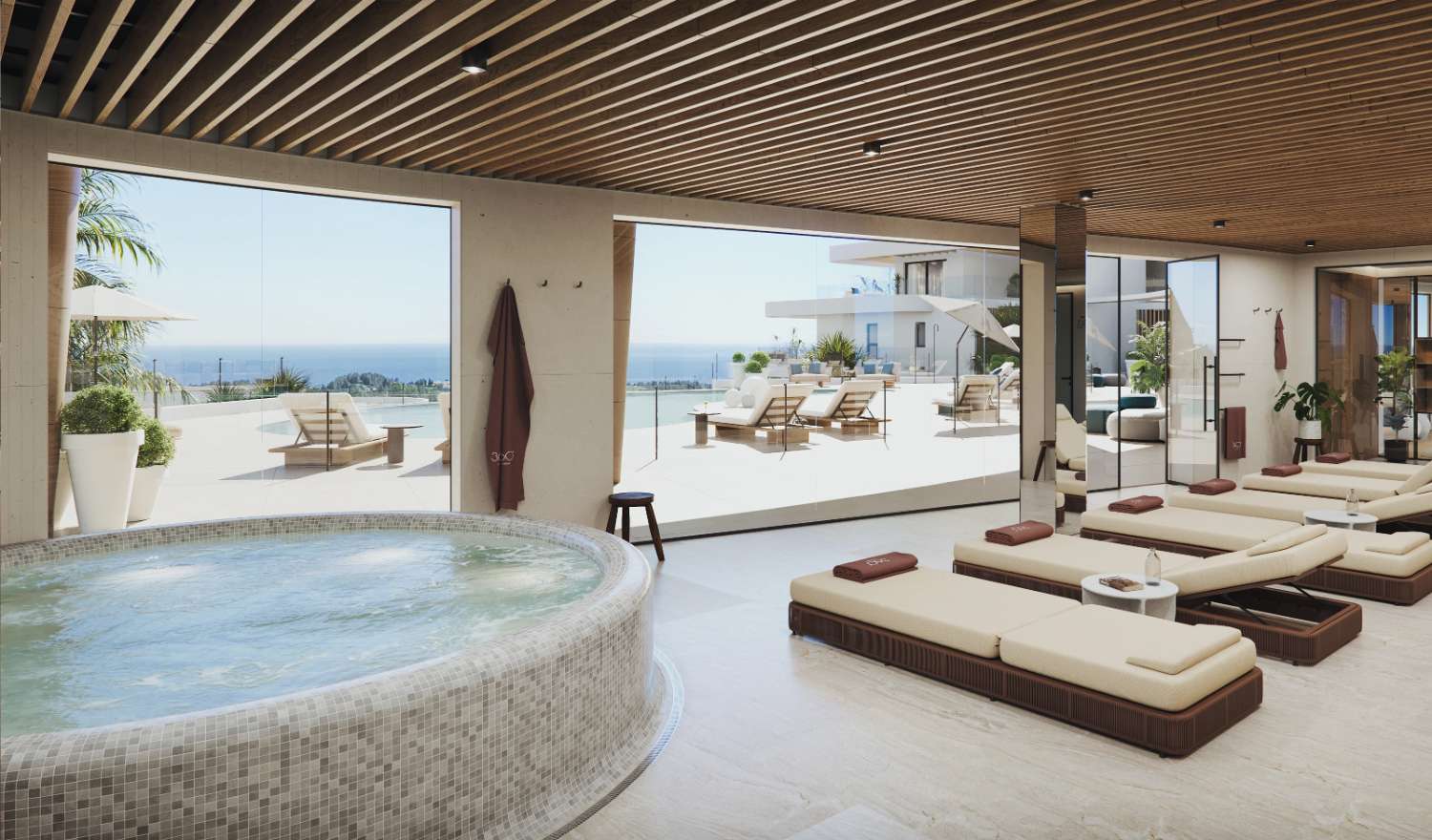 Ático en la Cala de Mijas con vistas panorámicas  al mar Mediterráneo